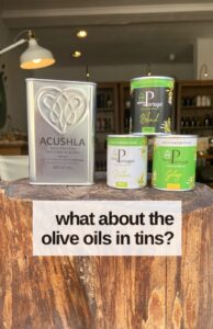 Olive Oils in Tins